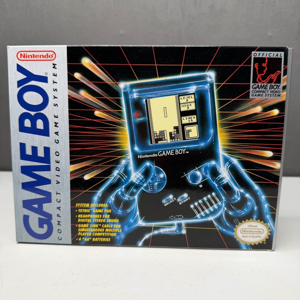 Original Nintendo Game Boy Handheld System Console Box DMG-01 Empty BOX ONLY 89'